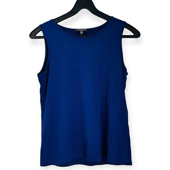 Eileen Fisher Blue Rayon Blend Tank Top Size PP - Picture 1 of 5